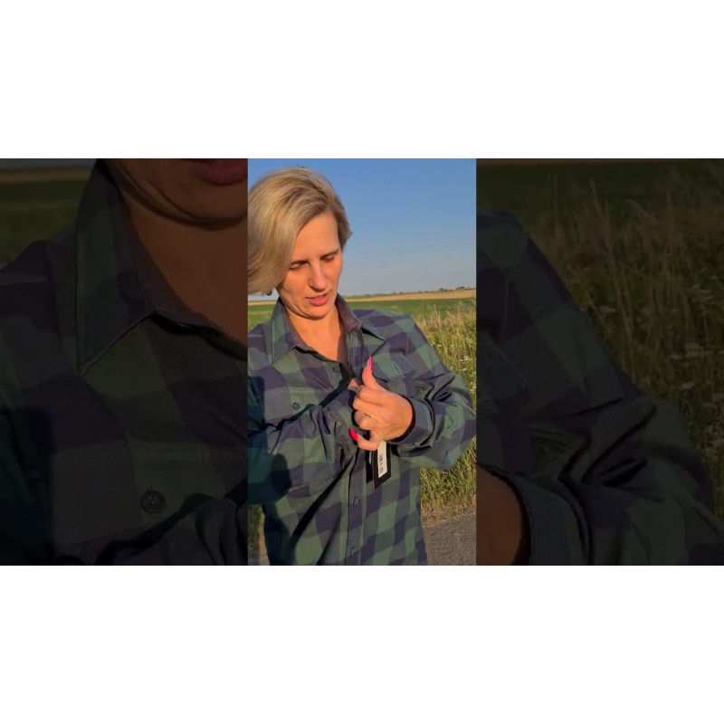 Рубашка HELIKON-TEX GreyMan Moss Green Checkered (KO-GMN-NS-PG)