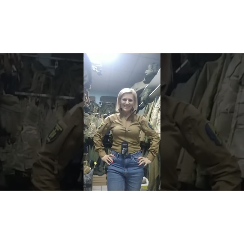 Боева рубашка убокс HELIKON-TEX MCDU Combat Shirt NyCo RipStop Coyote (BL-MCD-NR-11)