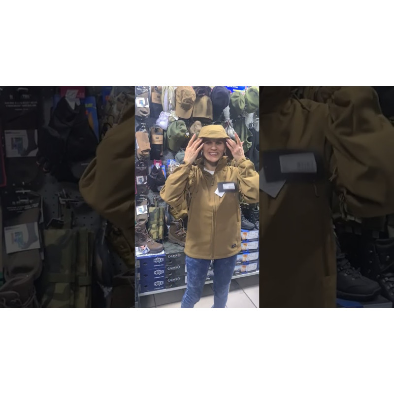 Куртка HELIKON-TEX Gunfighter Jacket Shark Skin Windblocker Coyote (KU-GUN-FM-11)