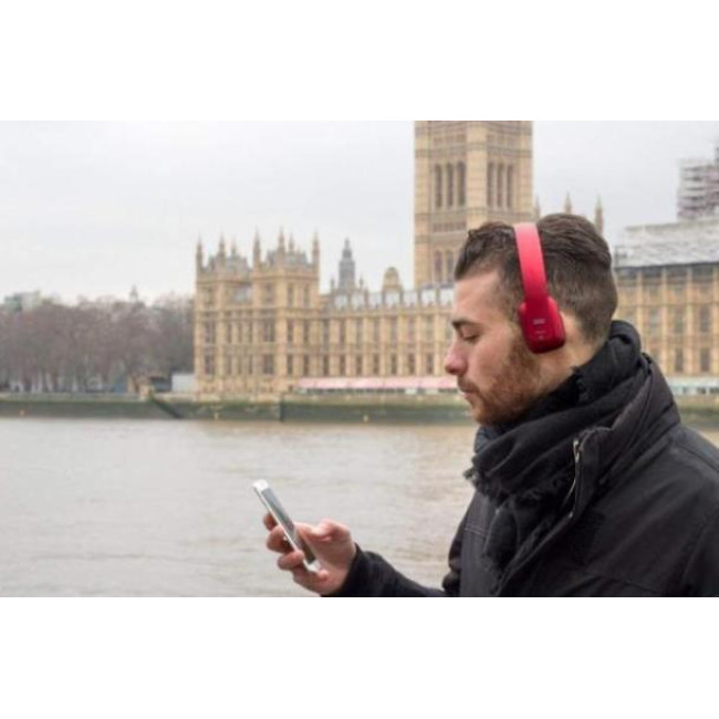 Гарнитура AUGUST EP636R Bluetooth v4.0 Red