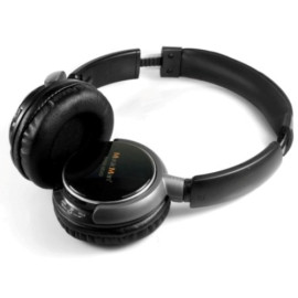 Стереонаушники MusicMan TXX3786 BassHead MP3 FM SD еквалайзер чорні