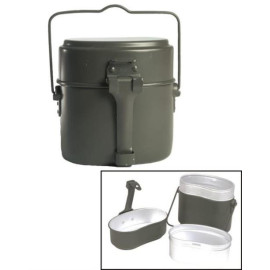 Котелок MIL-TEC из 3-х частей 1.7л Olive (14664000)