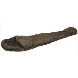 Спальний мішок MIL-TEC 2-шаровий Mummy OD з чохлом до -10°C Olive (14110001)