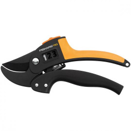 Контактний секатор з храповим механізмом PowerStep™ Fiskars (1000575) (111670), Фінляндія