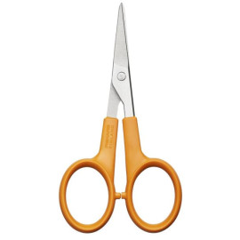 Портновські ножиці Fiskars Classic для вишивання, 10 см, прямі, оранжеві (1005143)