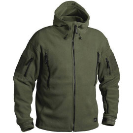 Кофта флісова HELIKON-TEX PATRIOT з капюшоном Олива (BL-PAT-HF-02)