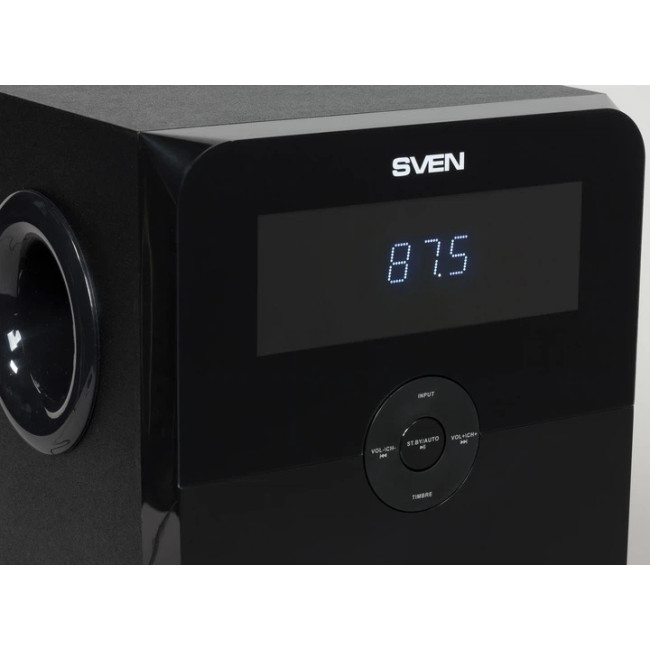 Акустическая система SVEN MS-2250 Black Система 2.1 80 Вт Bluetooth FM-радио USB/SD (SV-016722)