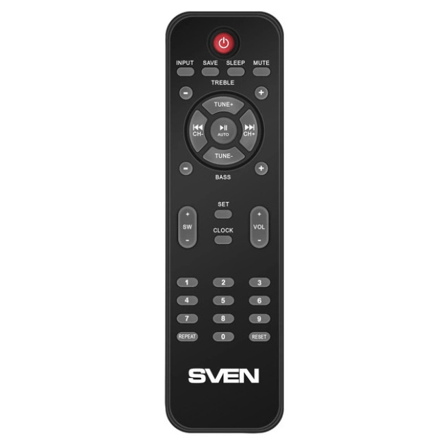 Акустична система SVEN MS-2250 Чорна Система 2.1 80 Вт Bluetooth FM-радіо USB/SD (SV-016722)