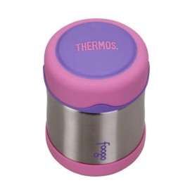 Термос для їжі дитячий THERMOS STAINLESS STEEL FOOD FLASK PINK 290 МЛ (113011)
