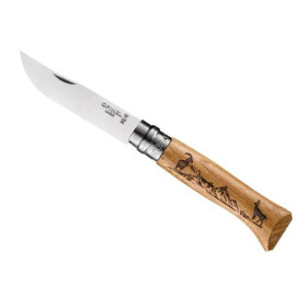 Складний ніж Opinel INOX ANIMALIA CHAMOIS NO.08 (002336)
