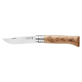 Складной нож Opinel Tradtion N08 Engraved Biking (002187)