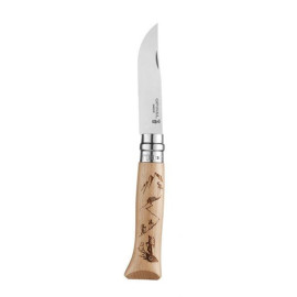 Складний ніж Opinel No. 08 Gravure Ski - Engraving Ski 002188