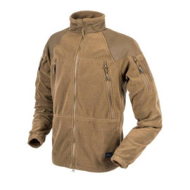 Куртка флісова HELIKON-TEX STRATUS JACKET Heavy Fleece Coyote (BL-STC-HF-11)