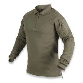 Футболка HELIKON-TEX з довгим рукавом Range Polo adaptive green (PD-RNG-TC-12)