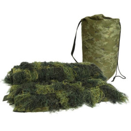 Сітка маскувальна MIL-TEC ANTI FIRE 300х200см Woodland (11962320)