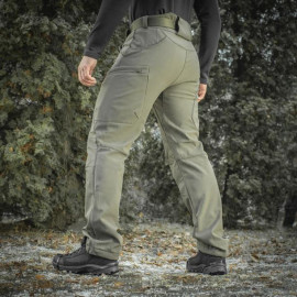 Штани з флісом M-Tac Softshell Winter - Olive (20306001)