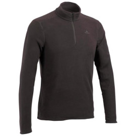 Термобілизна - флісова кофта Decathlon Zip MH100 Black (312360)