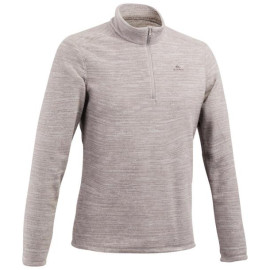 Термобілизна - флісова кофта Decathlon Zip MH100 Grey (312360)