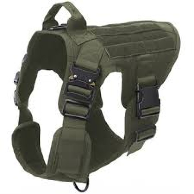 Розгрузка для собак Olive з пластмасовими карабінами, без поводка