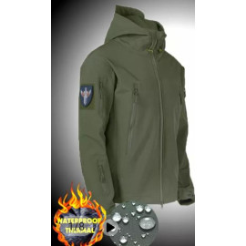 Куртка з флисом OUTCIDECA Softshell - Оливкова