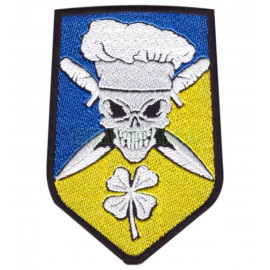Шеврон PATCH ПАТРІОТ Повар велкро