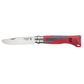 Складний ніж OPINEL № 07 Outdoor Junior, inox Sandvik 12C27, RED (001897)