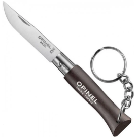 Складний ніж - брелок OPINEL № 04 inox, COLORAMA, BLACK (002268)