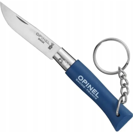 Складний ніж - брелок OPINEL № 04 inox, COLORAMA, DARK BLUE (002269)