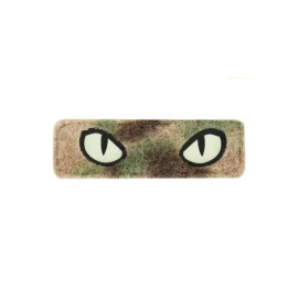 Шеврон M-TAC флюоресцентна CAT EYES (type 2) laser cut (51350008) Multicam/GID