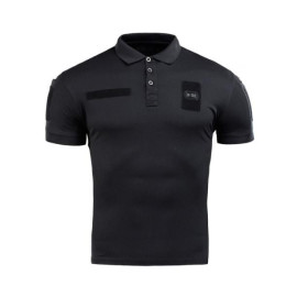 Футболка М-ТАК polo Elite Tactical Coolmax Black (80010002)