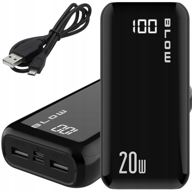 Повербанк Blow 30000mAh Black (Польша)