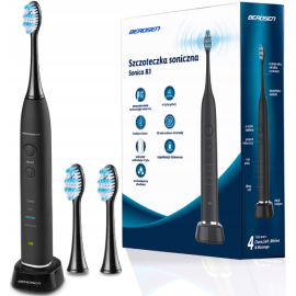 Ультразвукова зубна щітка Berdsen Sonica B3 Black (Польща)
