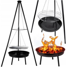 Садовий гриль-барбекю підвісний Maltec Curron 50см (Польща)