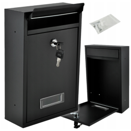 Поштовий ящик Malatec 6237 чорний (Польща)