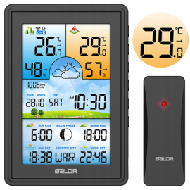 Метеостанция беспроводная Baldr BD-906 (Польша)