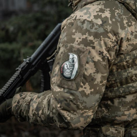 Шеврон PATCH М-ТАК М67 3D ПВХ (51139100) Black/n