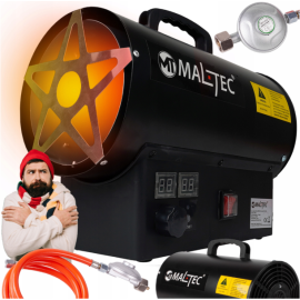 Теплова пушка з термостатом Maltec 25кВт (Польща)