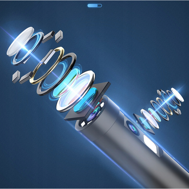 Цифровий ендоскоп 3M 7LED 2xFHD WIFI (Польща)