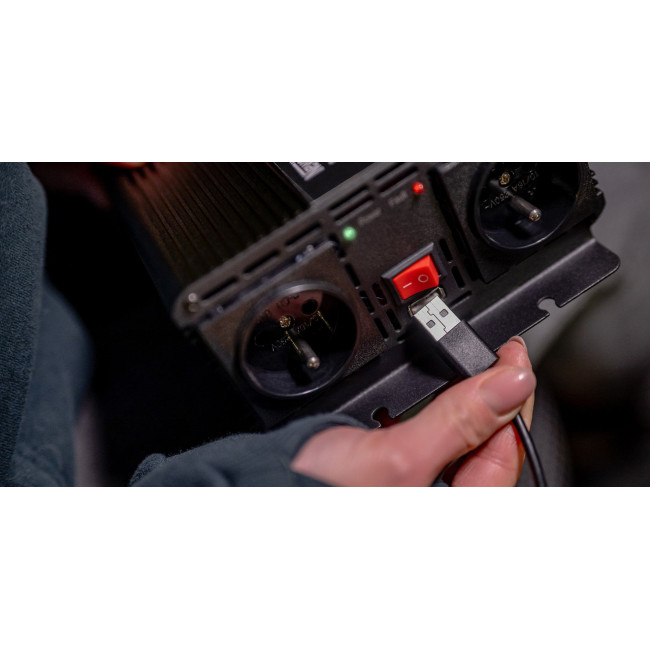 Інвертор 12220 Newell з модифікованою синусоїдою 1000Вт (Польща)