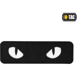 Шеврон PATCH M-TAC Cat Eyes laser cut флуоресцентна (51009299) Black/GID