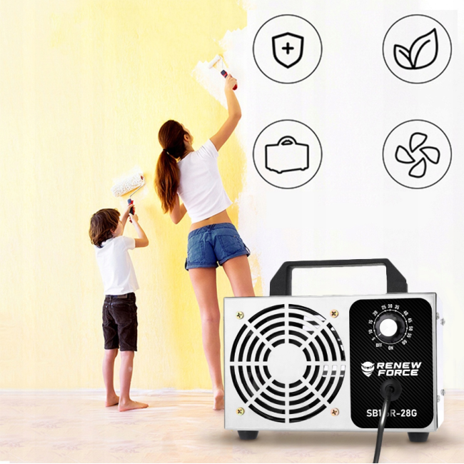 Озонатор повітря (очисник) 28 000Мг/год + Таймер Renew Force (Польща)