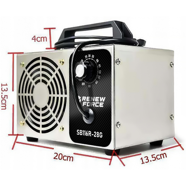 Озонатор повітря (очисник) 28 000Мг/год + Таймер Renew Force (Польща)