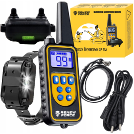 Електронний нашийник для тренування собак RENEW FORCE 800м (Польща)