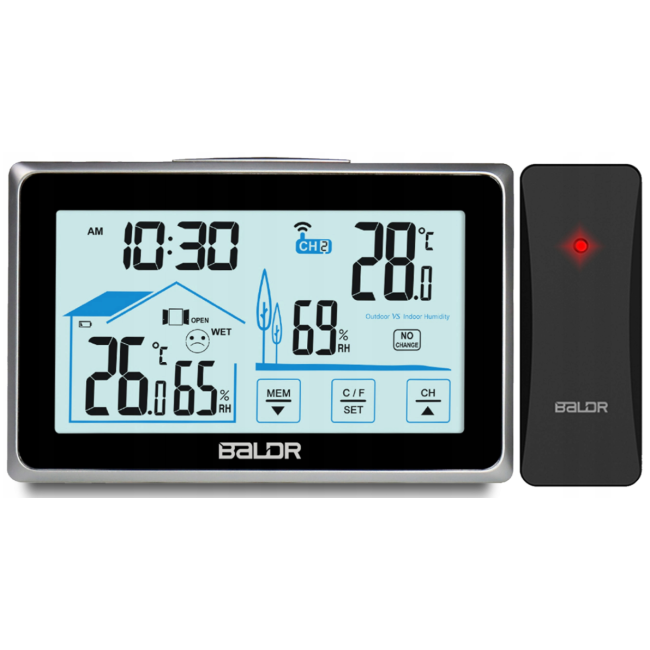 Метеостанция беспроводная Baldr BD-910 (Польша)