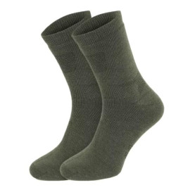 Трекінгові високі шкарпетки Mil-Tec CoolMax Olive Drab