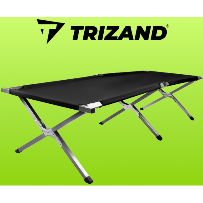 Польова кровать Trizand чорна (Польща)