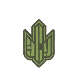 Шеврон PATCH ПАТРІОТ «ЗСУ фігурний» тризуб мультикам, лазерне різання