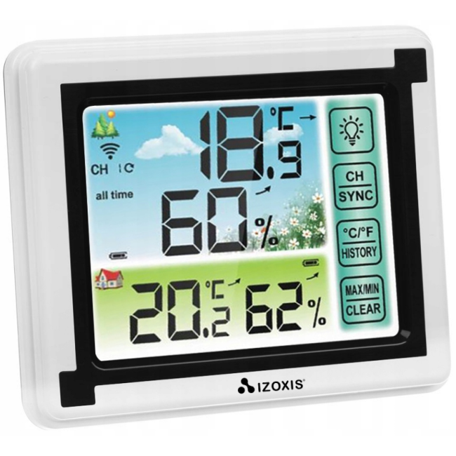 Метеостанція бездротова Izoxis 15746 (Польща)