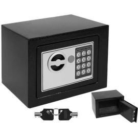 Сейф мебельный для дома офиса Malatec S8799 черный