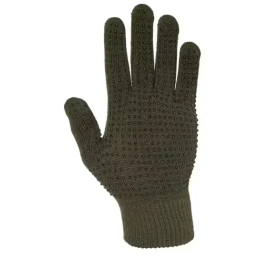 Перчатки флісові Decathlon SOLOGNAC GLOVE 100 Olive